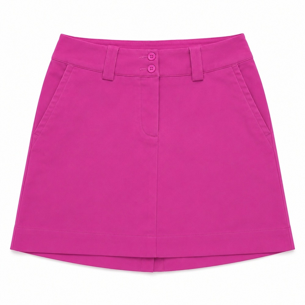Nike Golf Skort Womens Size 0 Hot Pink Dri-FIT Tour Performance Skirt 618150-584